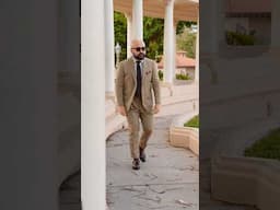 The Drago Solaro Bedford Suit by Proper Cloth is the Definite Light Brown Suit