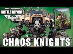 Hobby: NEW Chaos Knights vs World Eaters | Warhammer 40k Battle Report