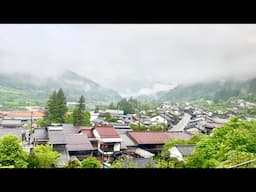 The Most Beautiful Train Journey in Japan | Limited Express, Rainy Day Train Journey Japan Mountains