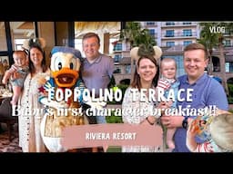 Toppolino Terrace CHARACTER BREAKFAST at Riviera Resort - Is it worth it!?