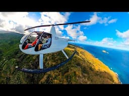 Helicopter Flower Drop on Molokai, Hawaii! | MicBergsma