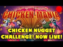 CHICKENMANIA! | 100 Chicken Nugget Challenge | Watching the Worst Movie Ever | Suffering!