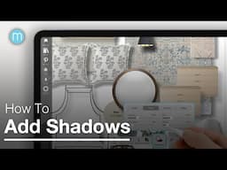 How to Add Shadows to Your Design Boards in Morpholio Board: Interior Design + Decor iPad Tutorial