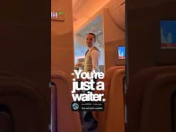 Are Cabin Crew waiters in the sky?