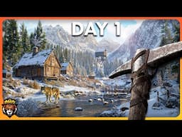 DAY 1 of Surviving the Alaskan Gold Rush of 1896...
