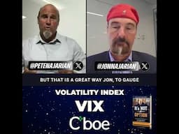 Volatility Index® @cboe #VIX is @petenajarian's daily pulse check!