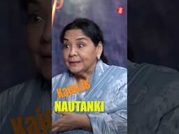 #faridajalal shares heartfelt memories with #kajol #shararat #karanjohar and many more #shorts