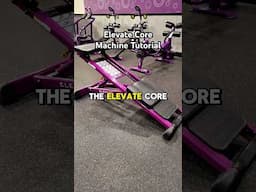 ELEVATE CORE MACHINE 🔥 // Train your abs and obliques with this machine at Planet Fitness!