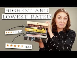 I Tried My Highest & Lowest Rated Books – Here’s What Happened | An unexpected read it or unhaul it