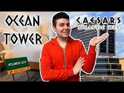 Caesars Atlantic City Ocean Tower Room Tour | Luxury King Bed Room Review & Experience