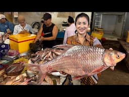 Market show: 12.5 USD per 1kg river fish recipes - Buy fish cook two recipes