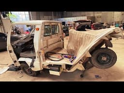 💡 Genius man Completely Restored a 𝐒𝐔𝐙𝐔𝐊𝐈 Truck that was Seriously Damaged By a Tragic Accident