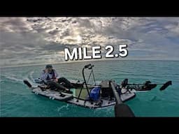 Circumnavigating Bahia Honda Key on my OVERPOWERED Paddle Board