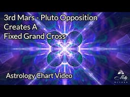 Intensity Is Real! 3rd Mars Pluto Opposition - Fixed Grand Cross - Spiritually Advancing Is The Key