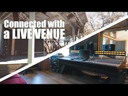 Texas Recording Studio AND Live Venue setup over Dante