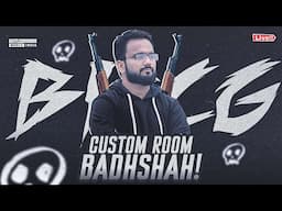 BGMI CUSTOM ROOM BHI HOGA AND SE.. BHI HIGA XD