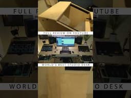 World's Best Desk | Trinity Desk Designs #music #desksetup #guitaraudio
