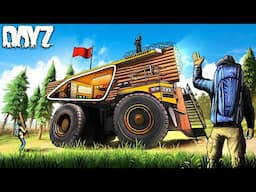 I Turned this MASSIVE TRUCK into my Cozy Hideaway Base on DayZ!!