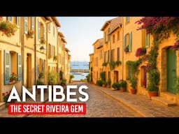 ANTIBES, France 🇫🇷 French Riviera Old Town & Coastal Views | 4K Walking Tour