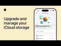 How to upgrade and manage your iCloud storage on iPhone | Apple Support