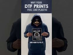 DTF Transfers FEEL Like Plastic? Fix It FAST! #dtfprinter