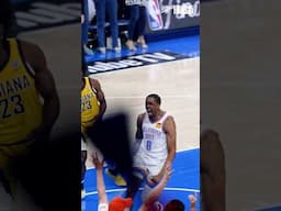 This steal, pass & Dub dunk from tonight 🍿 📹 #okcthunder #nbafinals