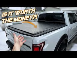Installing the CHEAPEST (Highest Rated) Truck Tonneau Cover on Amazon