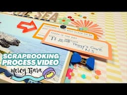 Scrapbooking Process: Two Layouts from one MTK kit