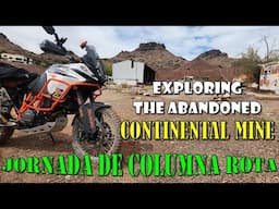 Abandoned Continental Copper Mine Exploration  ADV Motorcycle KTM 1090 Adventure R