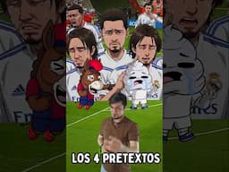 4 pretextos más patéticos y odiosos que ponen los Madridistas vs el Barça