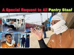 A Special Request to All Train Pantry Staaf 🙏 - Swaraj SF Express