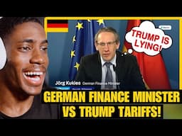Germany's Finance Minister Exposes Trump Tariffs