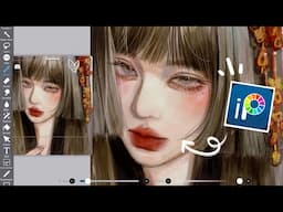 ibisPaint x Watercolor°•☆•° [Full Coloring Process]🖌️