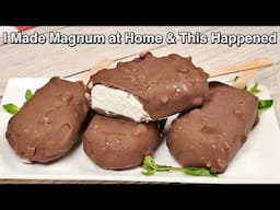 Magnum Choco Bar at Home? You Won’t Believe How EASY It Is - No Fancy Tools