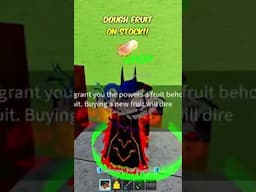 How I Found Dough Fruit in Blox Fruits!