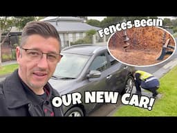 We Bought A NEW CAR! 🚙 & *FINALLY* Building Our FENCES After Almost A YEAR