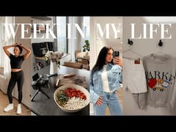 WEEK IN MY LIFE in the CITY | productive, healthy days in NYC! bedroom updates, shopping + more