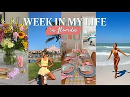 WEEK IN MY LIFE || date nights, lots of friends & my first florida easter