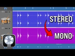Why (and how to) convert STEREO to MONO? (Logic Pro 11)
