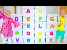 Gaby and Alex Learn the Alphabet / ABC Song