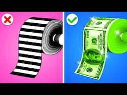 Rich Vs Broke Boy in Jail! *Useful Hacks and Awesome Gadgets*