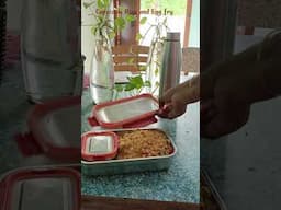 Capsicum Rice and Egg fry #shorts #capsicumrice #lunchboxrecipes #sugansrecipes
