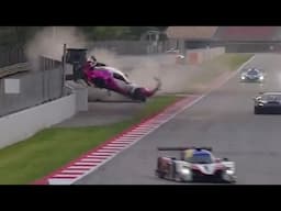 MARTA GARCIA HUGE IMPACT CRASH - 2025 Le Mans Cups @ Barcelona