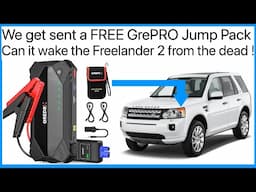 We Get Sent a FREE GrePRO Lthium Jump Pack - but can it awaken our Freelander 2 form the dead ?