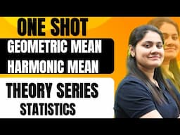 Complete Theory|Geometric Mean|Harmonic Mean|Statistics|BBA|BCA|B.COM|B.TECH|Dream Maths