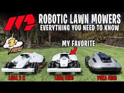 Best Robot Lawn Mowers of 2025: Yuka Mini, Luba 2 X, & Luba Mini Full Demonstration