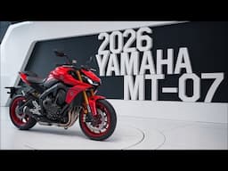 2026 Yamaha MT07 Review, Walk Around