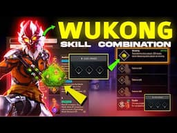 Wukong character Skill combination 2025 | Best character combination in free fire | Wukong ability