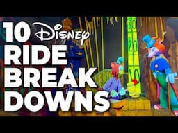 Top 10 Disney Fails, Ride Breakdowns & Malfunctions Pt 16 - Disney Parks Around the World