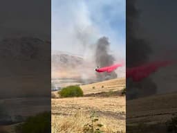 BREAKING NEWS. Reporting Live from our backyard. Went from Hurricanes to fires.